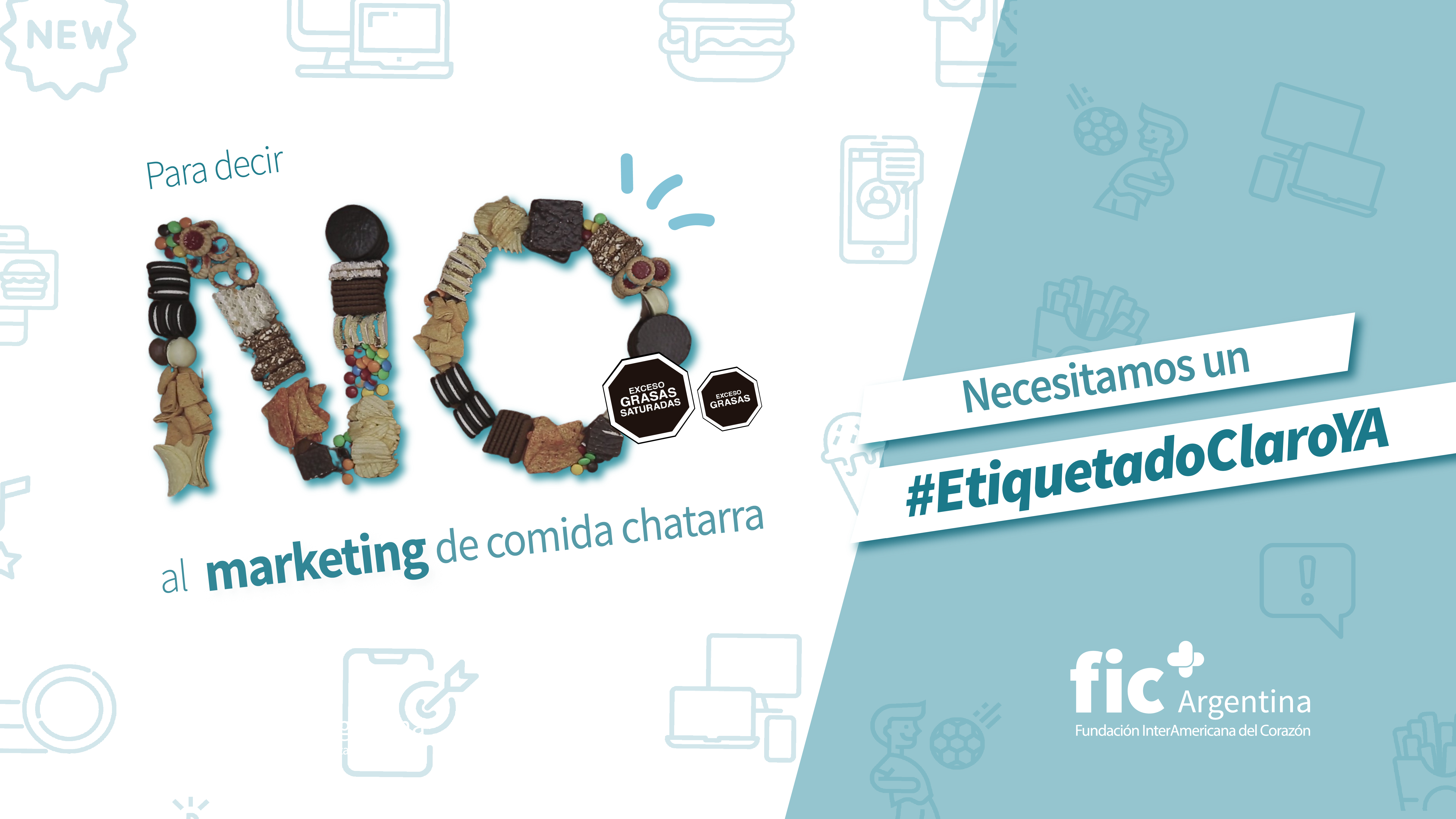 Etiquetado frontal de advertencias para proteger a niños, niñas y adolescentes del marketing de comida chatarra