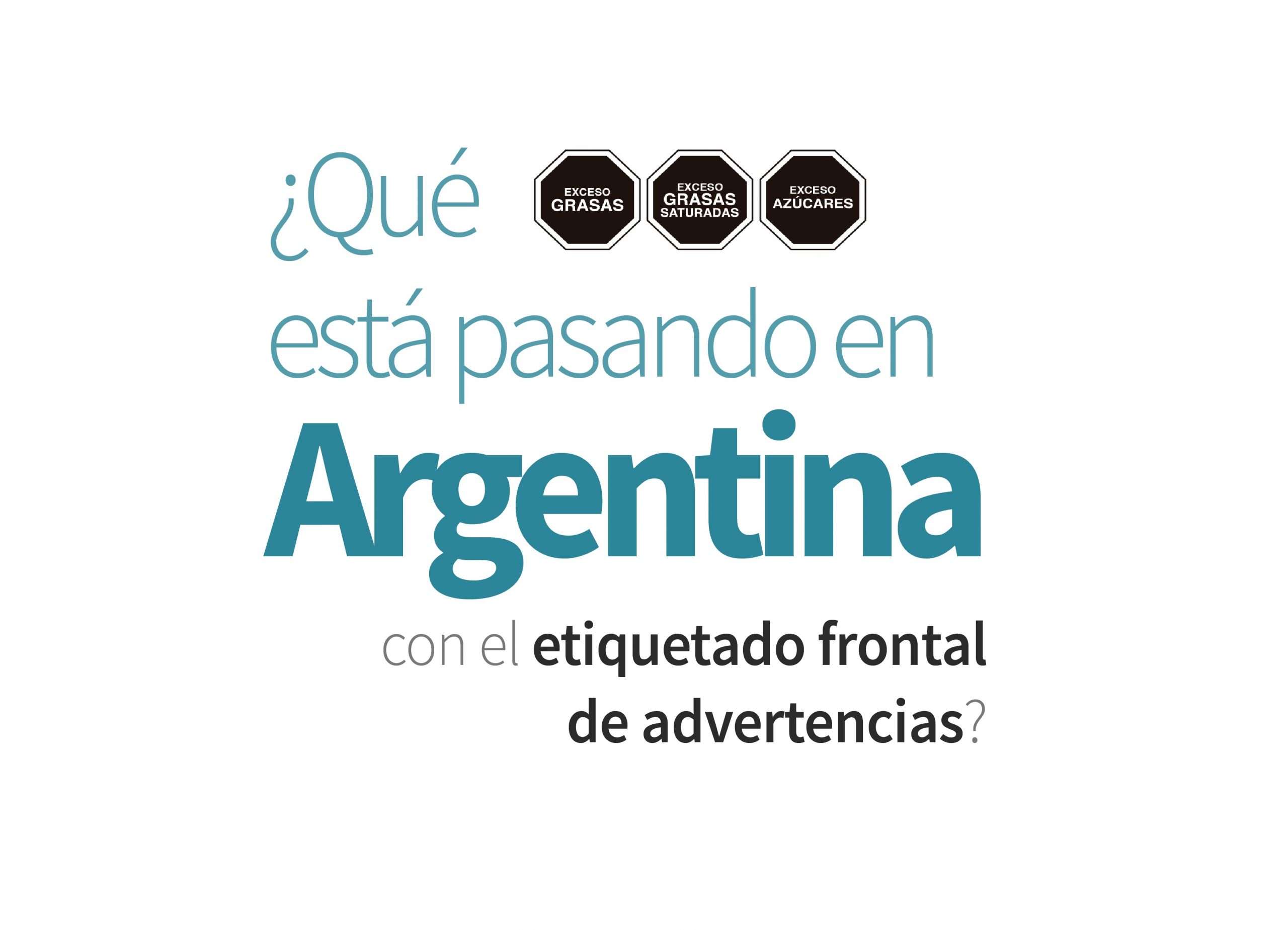 Proyecto de etiquetado frontal: piden que sea tratado en Sesiones Extraordinarias