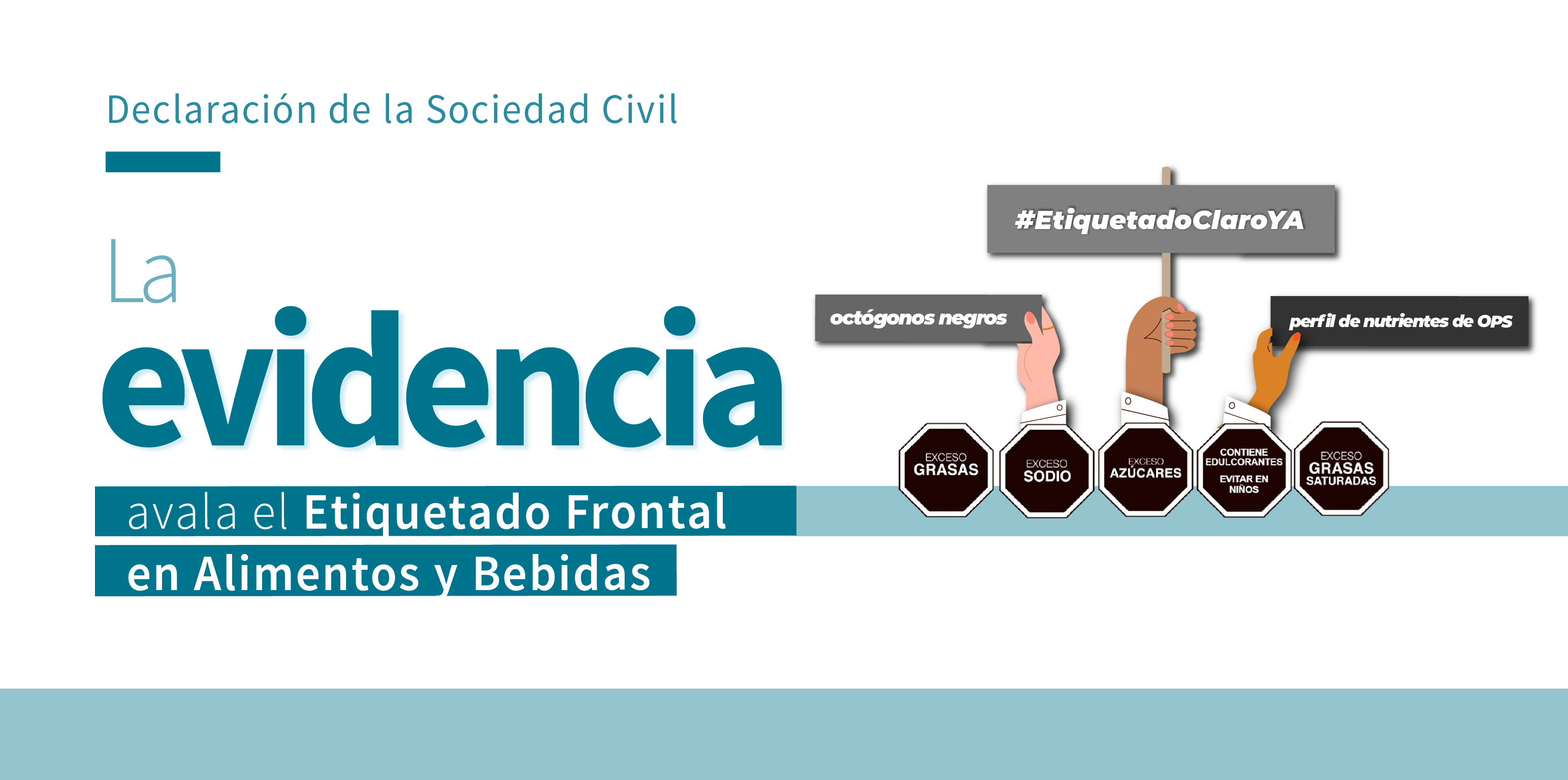 Organizaciones científicas, académicas y de la sociedad civil solicitan que se apruebe en Diputados el proyecto de etiquetado