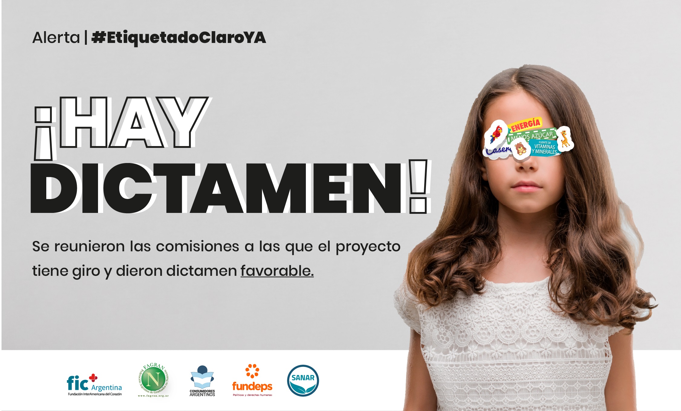 Obtuvo dictamen favorable el proyecto de etiquetado frontal en alimentos y bebidas