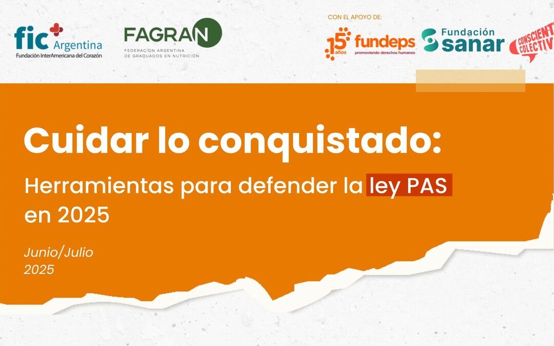 Voces y acciones para proteger la Ley PAS