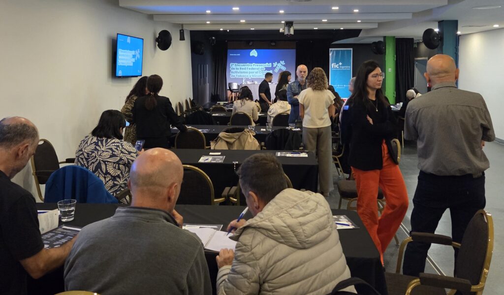 Referentes de todo el país se reunieron para fortalecer la agenda de control del tabaco y la nicotina en Argentina