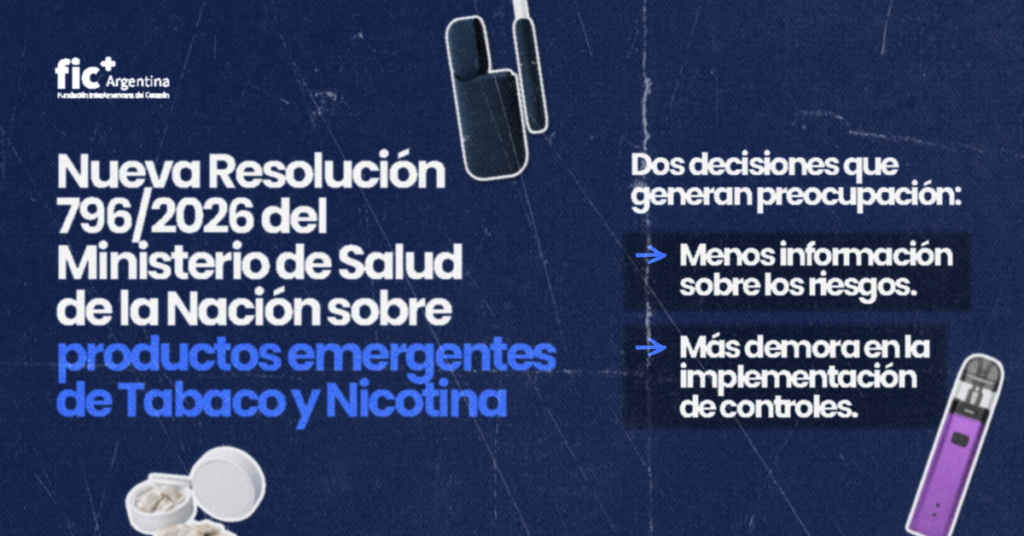 Nuevas advertencias sanitarias: FIC Argentina solicita revisar las advertencias designadas para productos emergentes y alerta por su comercialización sin autorización